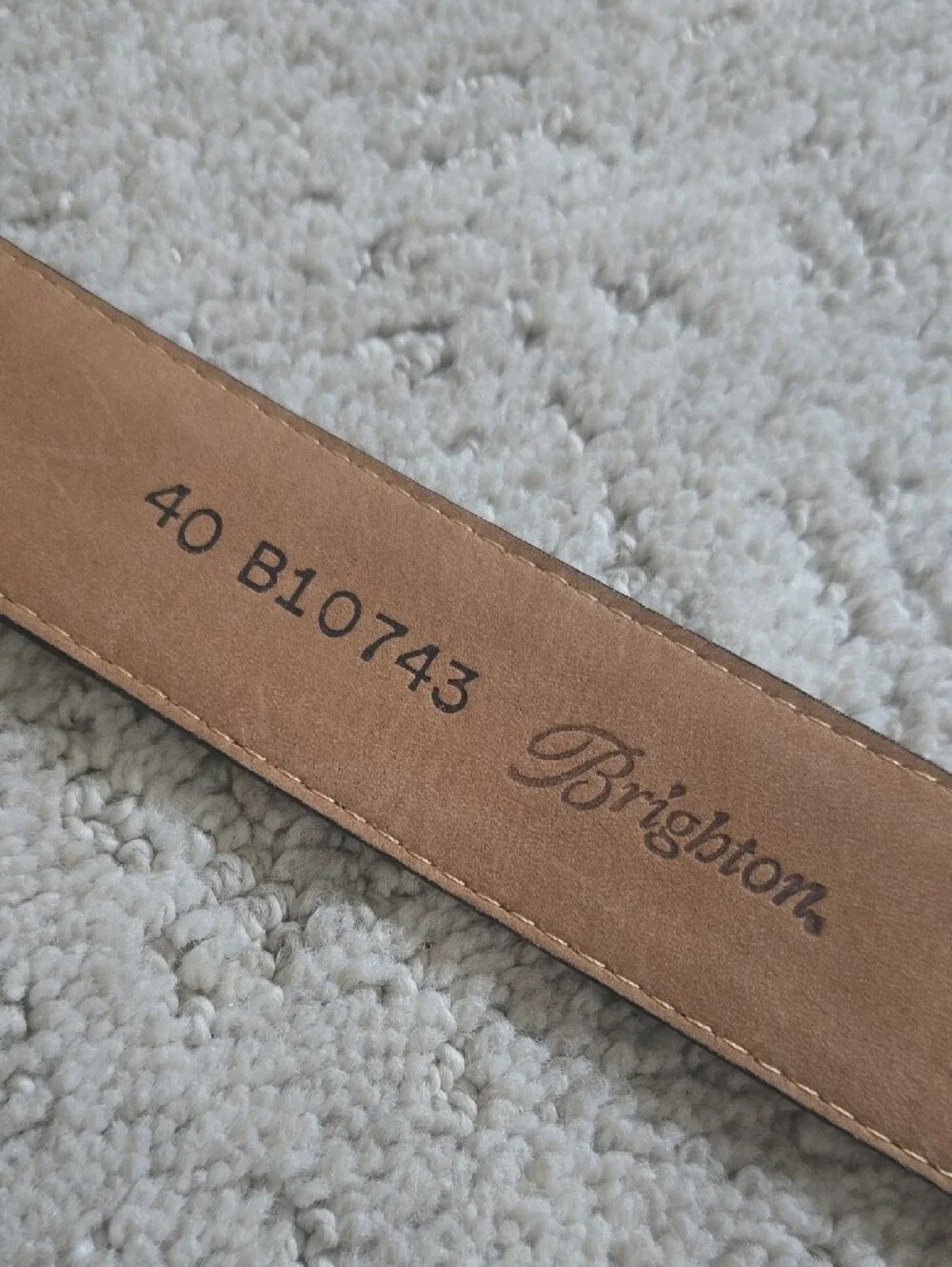 Brighton | Heart Buckle Leather Belt